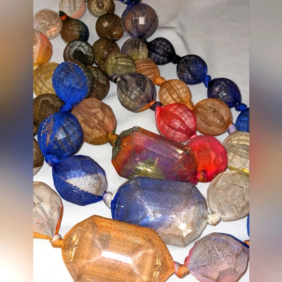 Silvia Tcherassi Paris Couture Runway Modern Art Necklace Avant Garde - Picture 11 of 16